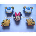 Wholesal Cartoon PET 3D PVC garden shoe charms